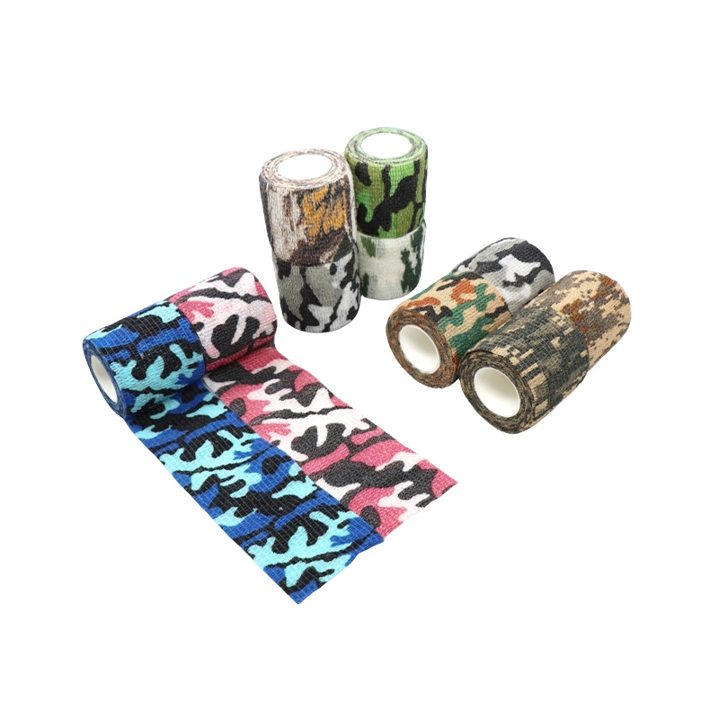 Non-woven Stretch Cohesive Tape Wrap(Camouflage Print)