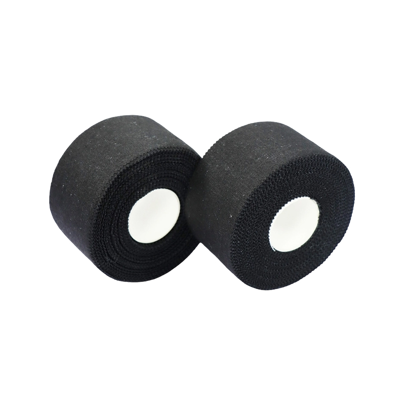 Itim na Purong Cotton Self Adherent Sports Bandage Tape