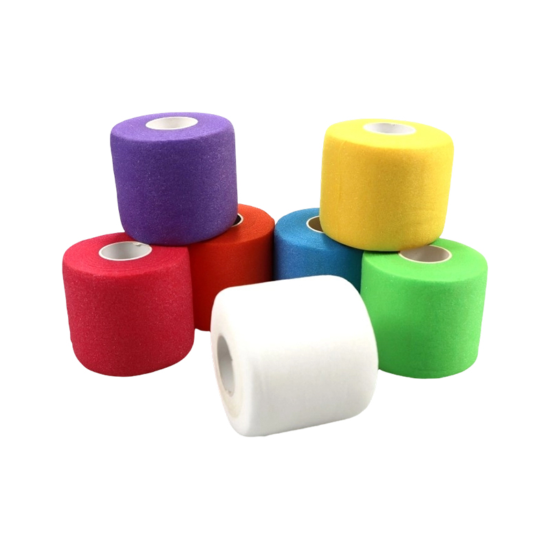 Multi Color Prewrap Athletic Foam Tape