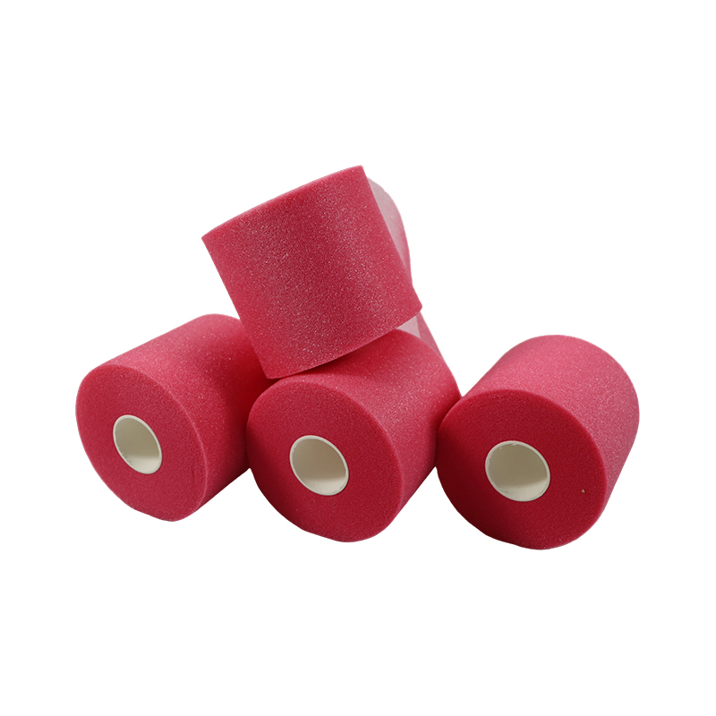 Red Soft Wound Dressing Foam Bandage