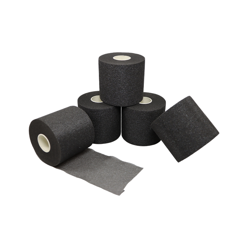 Black PU Foam Underwrap Bandage