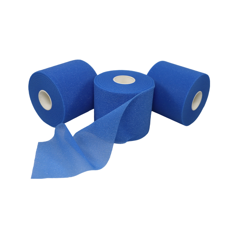 Blue Versatile Lightweight Athletic Foam Pre-Wrap Tape